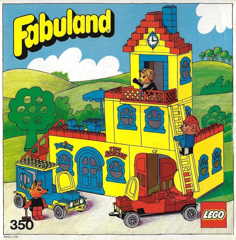 LEGO Fabuland 350 - Leo Löwes Rathaus